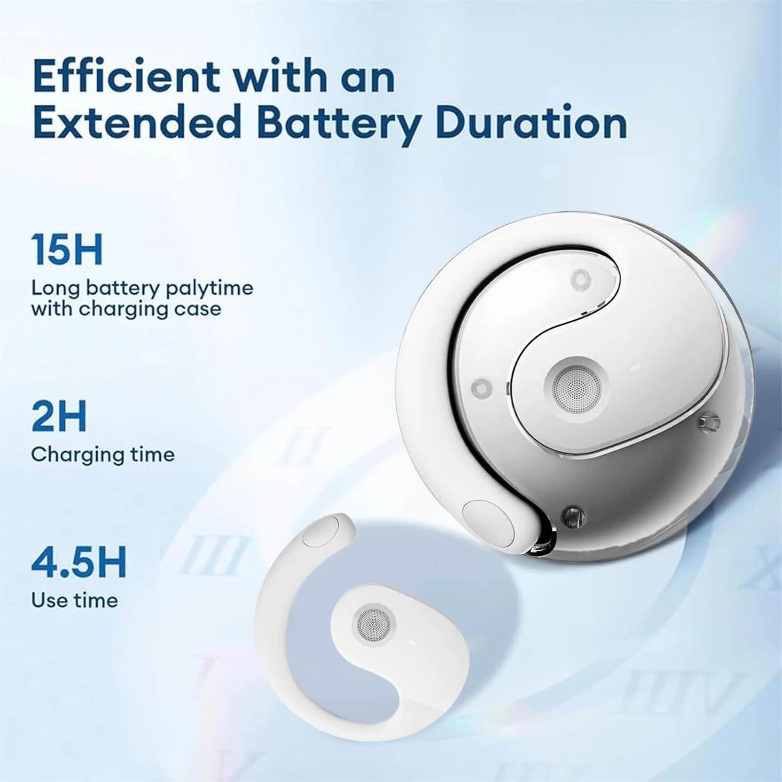 Translator Earbuds with ANC Noise-Canceling & Bluetooth 5.4, Real-Time 144 Languages Translation with Smart Display Case for Business Travel/International Meetings