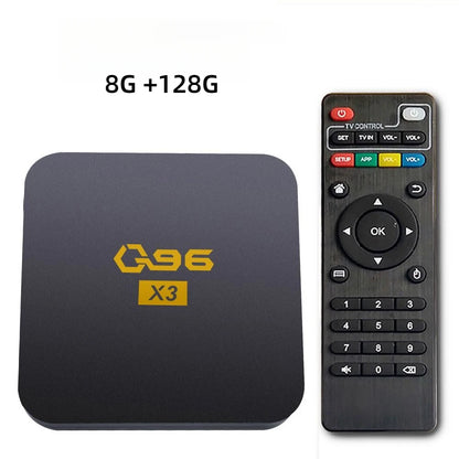 Q96 X3 TV Box Android Home Theater Smart TV Box Set Top Box Android 13 Allwinner H313 HDR10 4K UHD 4G Tv Box Android