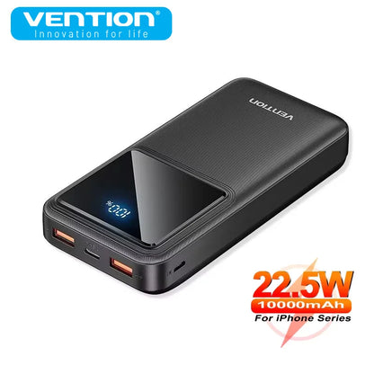Power Bank 10000Mah Fast Charge Powerbank Portable Charger Spare Battery for Iphone 16 Samsung Xiaomi External Batteries