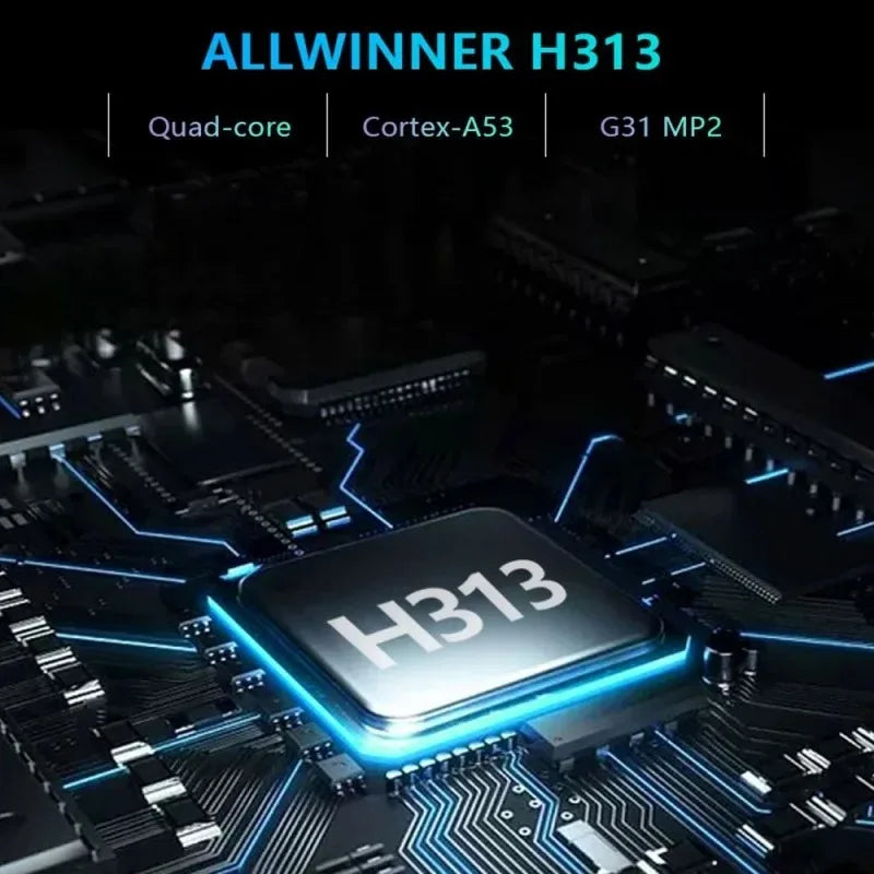 Q96 X3 TV Box Android Home Theater Smart TV Box Set Top Box Android 13 Allwinner H313 HDR10 4K UHD 4G Tv Box Android