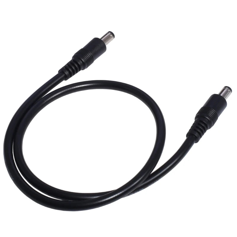 DC Power Plug Cable 5.5 X 2.1Mm Male to 5.5X2.1Mm Male Adapter Connector Wire Extension Power Supply Cable for Routers LED Light