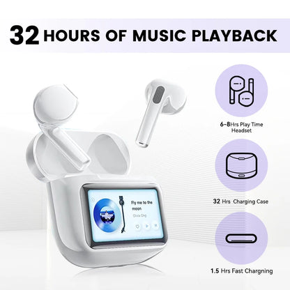 Noise Cancelling Earbuds Touch Control Earbuds Wireless Bluetooth Earbuds Earphones Wireless Bluetooth Earbuds